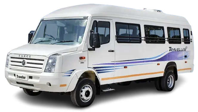 26 Seater Tempo Traveller taxi on hire