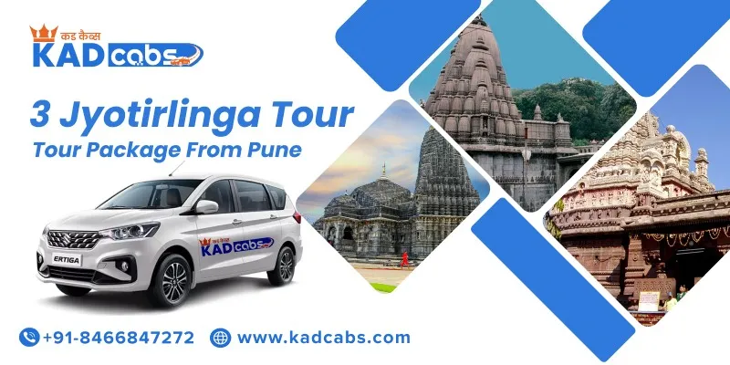 3 Jyotirlinga Tour Package from Pune — 3 Days by Cab